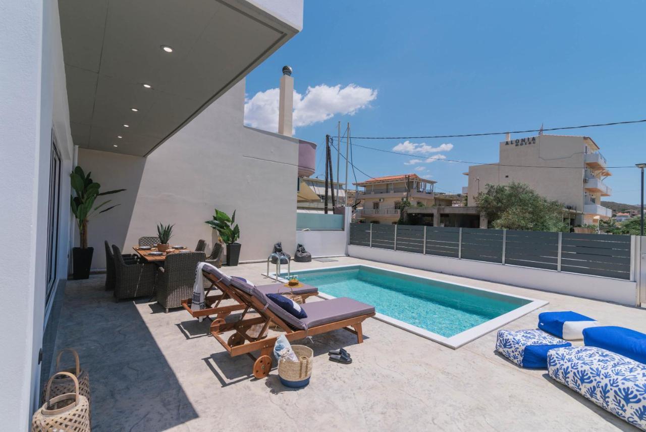 Villa Iceberg 2 With Pool Kalamaki  Exterior foto